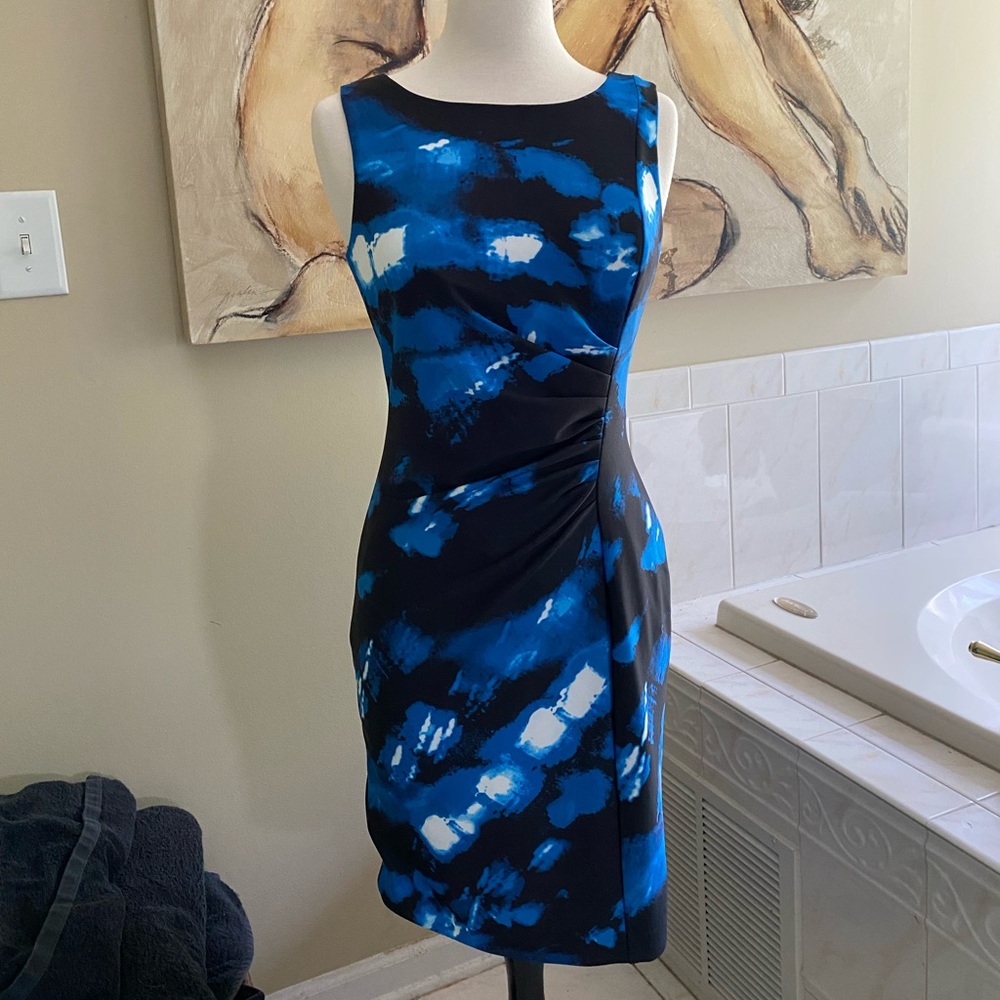 Karl Lagerfeld Paris Ruched Waist Dress GORGEOUS!